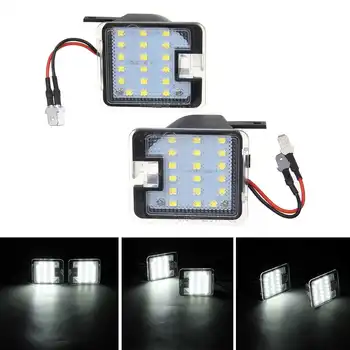 

2PCS LED Under Side Mirror Puddle Light LED Courtesy light for Ford Focus Kuga S-Max Mondeo IV C-max Escape