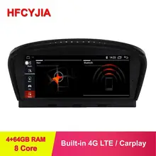 HFCYJIA 8," Android 9,0 Автомобильный gps Navi приемник для BMW E60 E90 ips сенсорный экран 4+ 64 Гб ram wifi 4G LTE Carplay аудио BT плеер