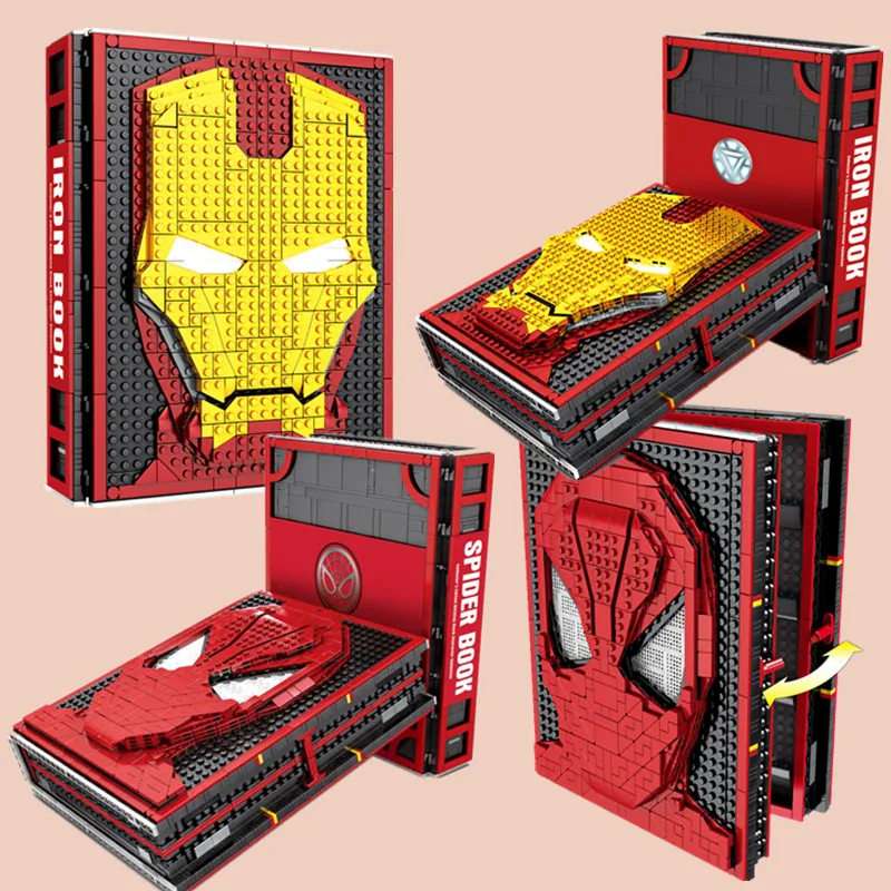 

SY1361 SY1461 New MOC Super Heroes Iron Man Figures Collections Book Fit for Lepining Avengers Marvel Building Blocks Toys