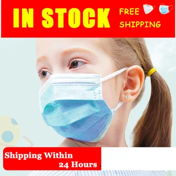 

3Layer Safety Dust Masks Disposable Proof Antiviral Anti Germ Masks Earloop Mouth Cover Personal Protective Mask Instock