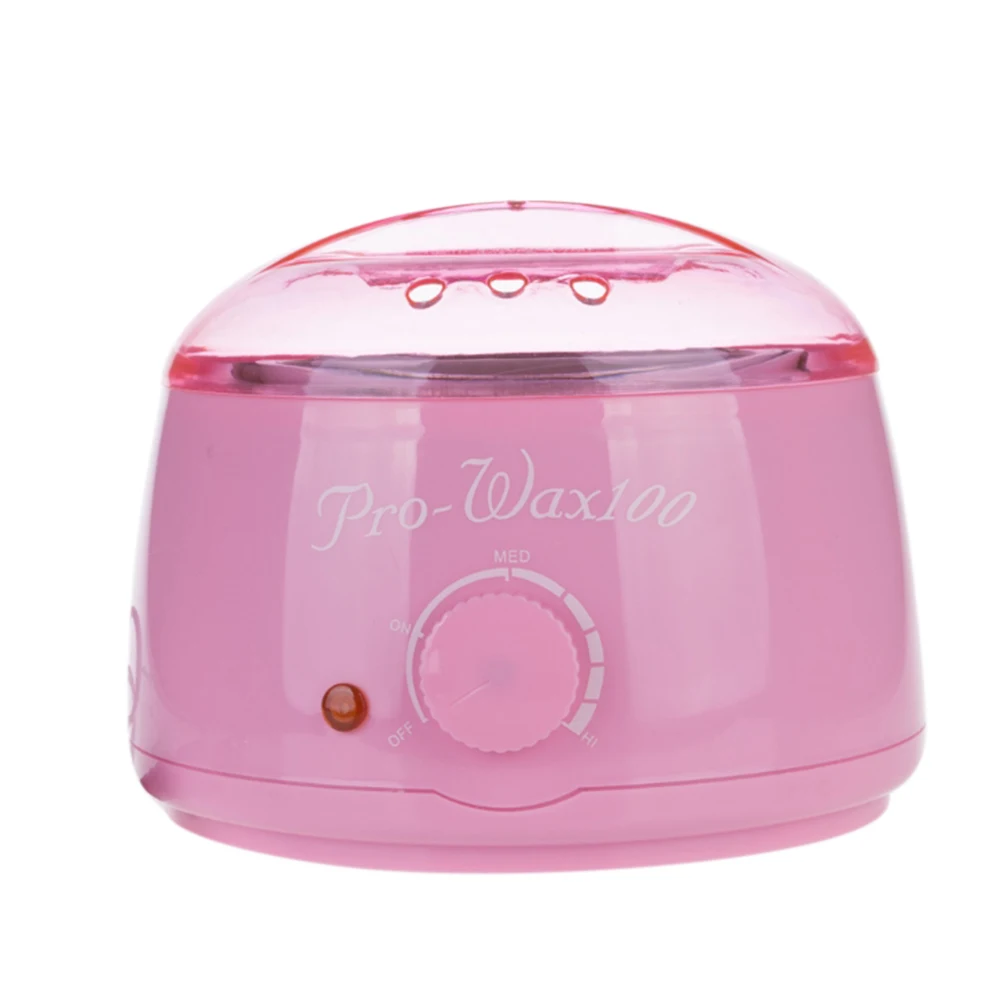 pink(EU Plug) Эпиляция электрический нагреватель для воска машина мини Спа Ручной эпилятор для ног Набор для восковой эпиляции инструменты для удаления волос аппликатор палочки набор для восковой эпиляции - Цвет: pink(EU Plug)