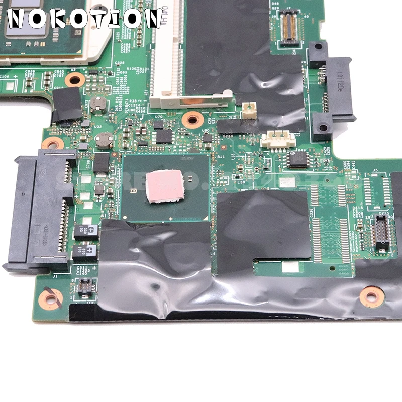 NOKOTION 63Y1583 63Y1481 основная плата для lenovo Thinkpad T410 T410I материнская плата для ноутбука QM57 HD GMA DDR3 Бесплатный процессор