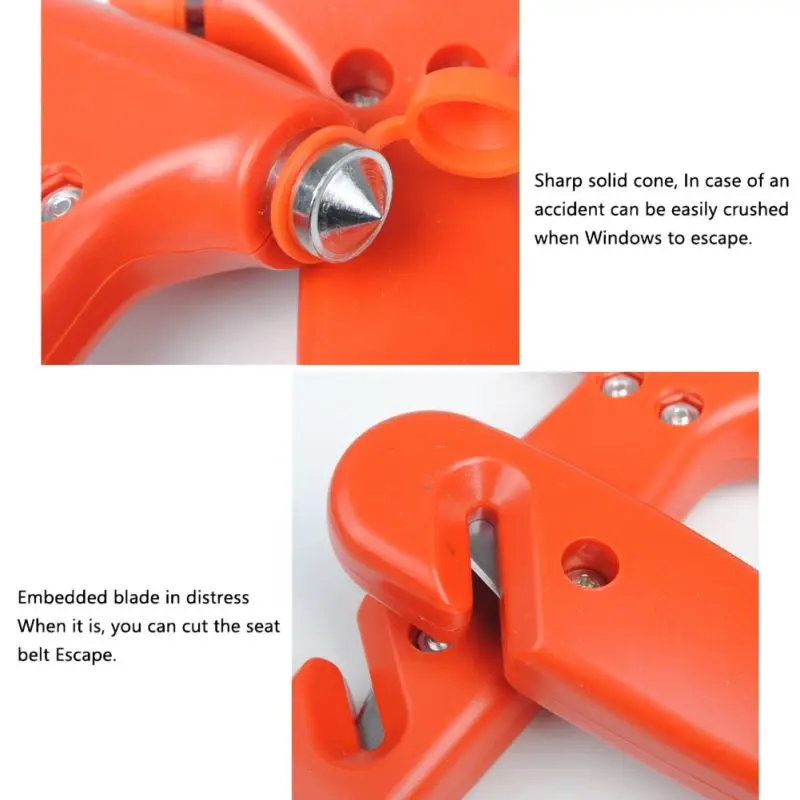 Инструмент для защиты окна автомобиля Аварийный молоток безопасности ремень безопасности резак помощь аксессуары
