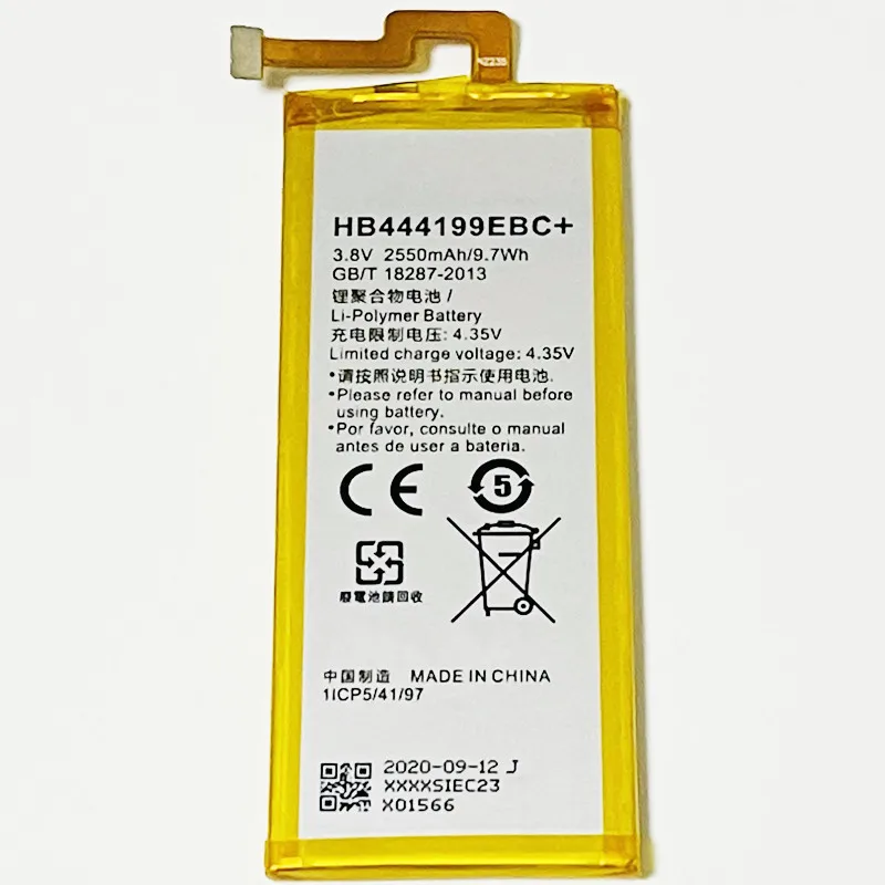 3 8 V 2550 мА/ч HB444199EBC + для Huawei G Play Mini CHM-U01 CHC-U01 CHC-U03 CHC-U23 батарея | Мобильные телефоны и