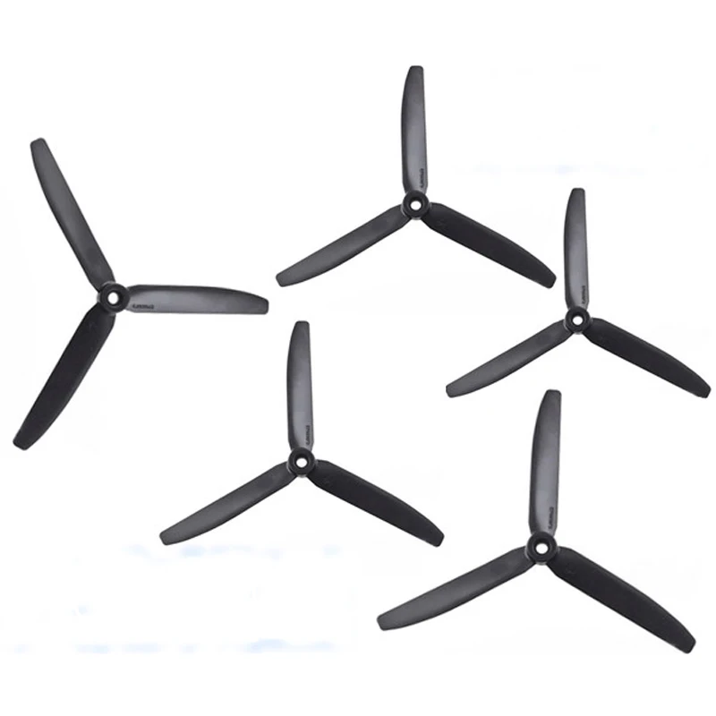 3Pairs 5030/9050/1060 Propeller 3-blades Paddle CW CCW Black Props for RC GWS Model Aircraft Spare Parts | Игрушки и хобби