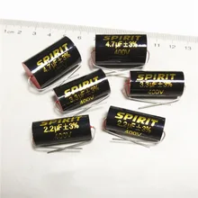 2 шт. 2,2 мкФ-22 мкФ 400V автомобильный аудиодинамик Динамик кроссовер с делителем частоты полипропиленовый пленочный Non-конденсатор полярности