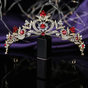 

Tiaras and Crown HADIYANA Gorgeous Elegant Wedding Hair Accessories Party Jewelry Crown Rhinestone BCY8919 Corona Princesa