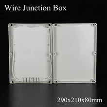 290x210x100 мм ABS IP65 водонепроницаемая Пластиковая распределительная коробка для проводов распределительный футляр для проекта корпус Электронный Терминал инструмент