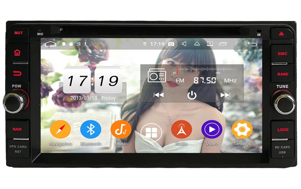 Klyde 4G Android 9,0 Восьмиядерный 4 Гб+ 64 Гб BT DSP автомобильный DVD мультимедийный плеер для Toyota Avanza Fortuner 4runner Sequoia FJ Cruiser