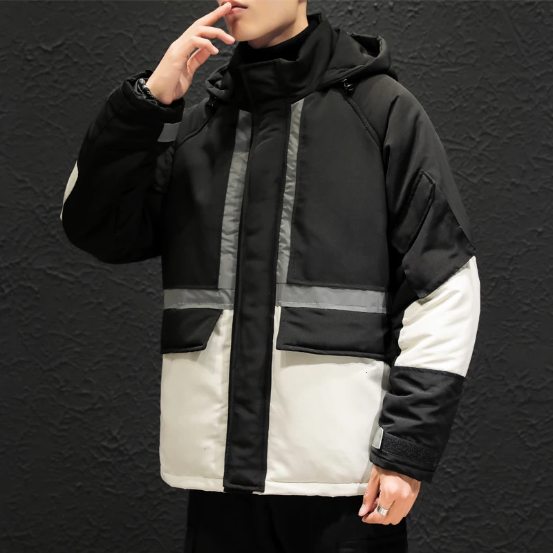 Men Winter Warm Thick Jacket Parkas Men Casual Parkas Coat Men Men's Hooded Parkas Male Multi-Pockets Overcoat Jackets 5XL