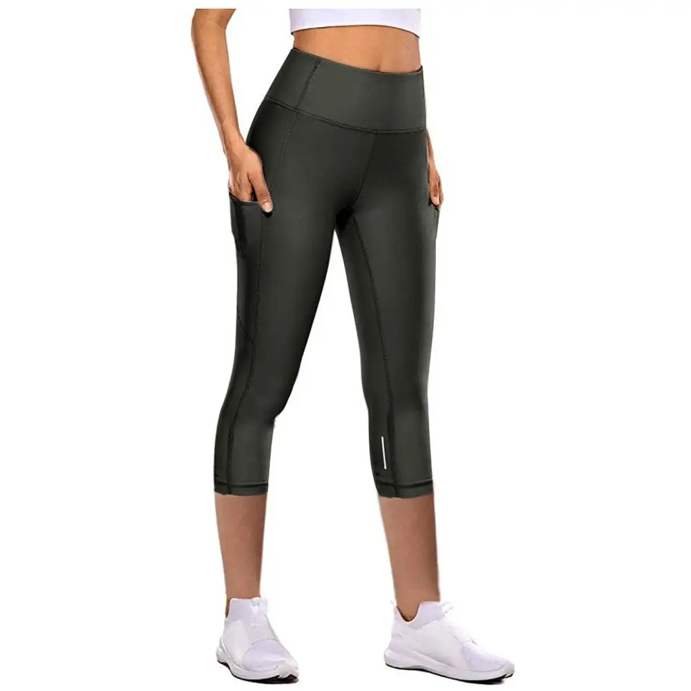 womens cropped workout leggings
