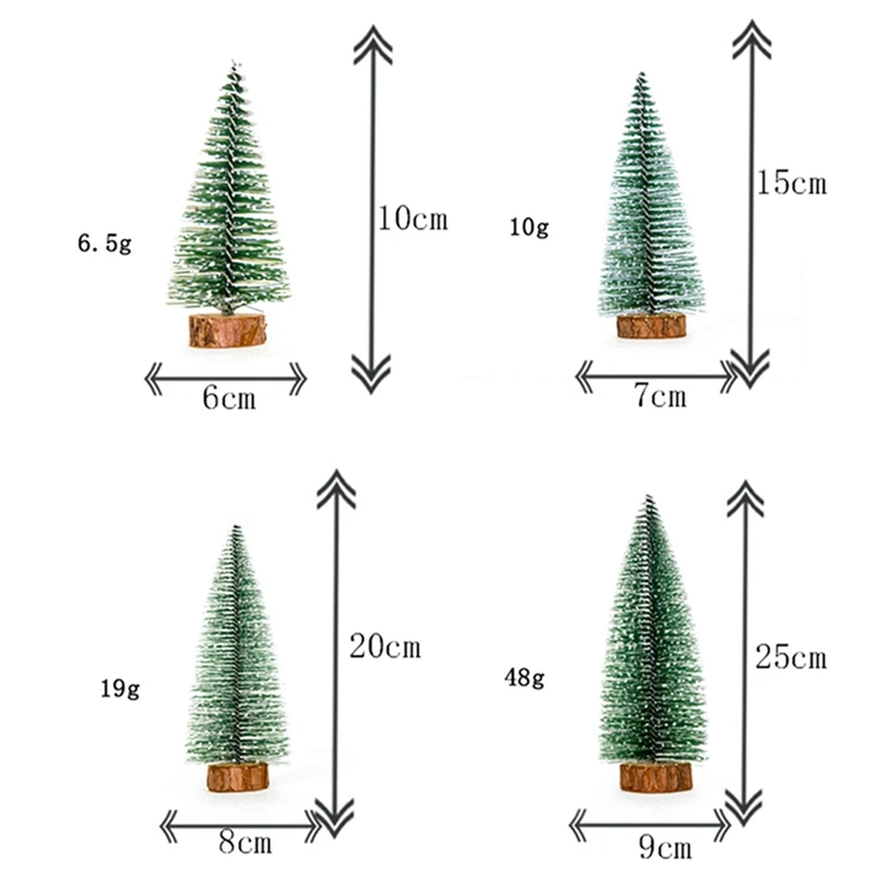 Новинка 1 шт Рождественская елка новогодняя Мини Рождественская елка маленькая сосна для украшения дома Рождественский подарок на год