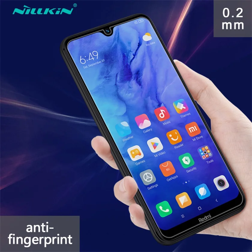 Для Xiaomi Redmi Note 8T закаленное стекло Nillkin H+ PRO 9H 0,2 мм Взрывозащищенная защитная стеклянная пленка для Redmi Note8T