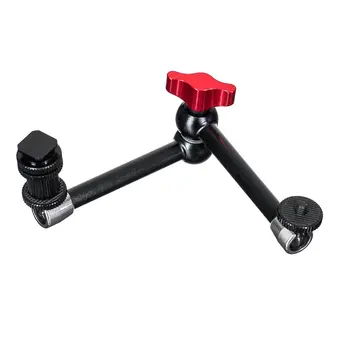 

7"/11" inch Magic Arm Camera Rig Holder and Large Super Clamp Adjustable Camera Monitor, LED, Flash Light,Strong Magic Arm