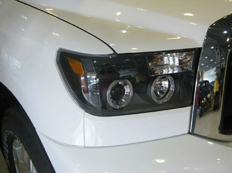 Головной фонарь для Toyota Tundra 2007-2013 светодиодный фары для Sequoia светодиодный фонарь двухксеноновый светодиодный DRL 07-13 фара в сборе