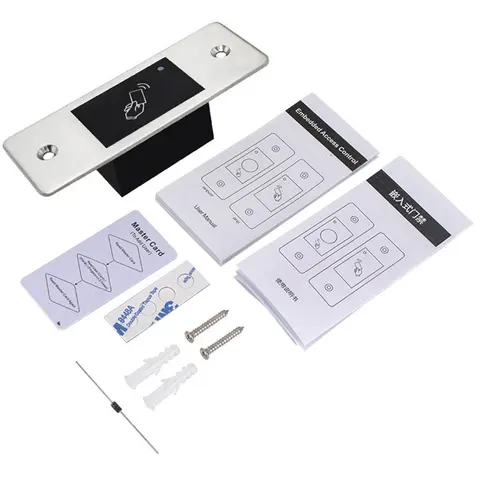 IP66 Waterproof Outdoor Use Embedded Biometric Fingerprint Access Controller Standalone RFID Card Door Access Control