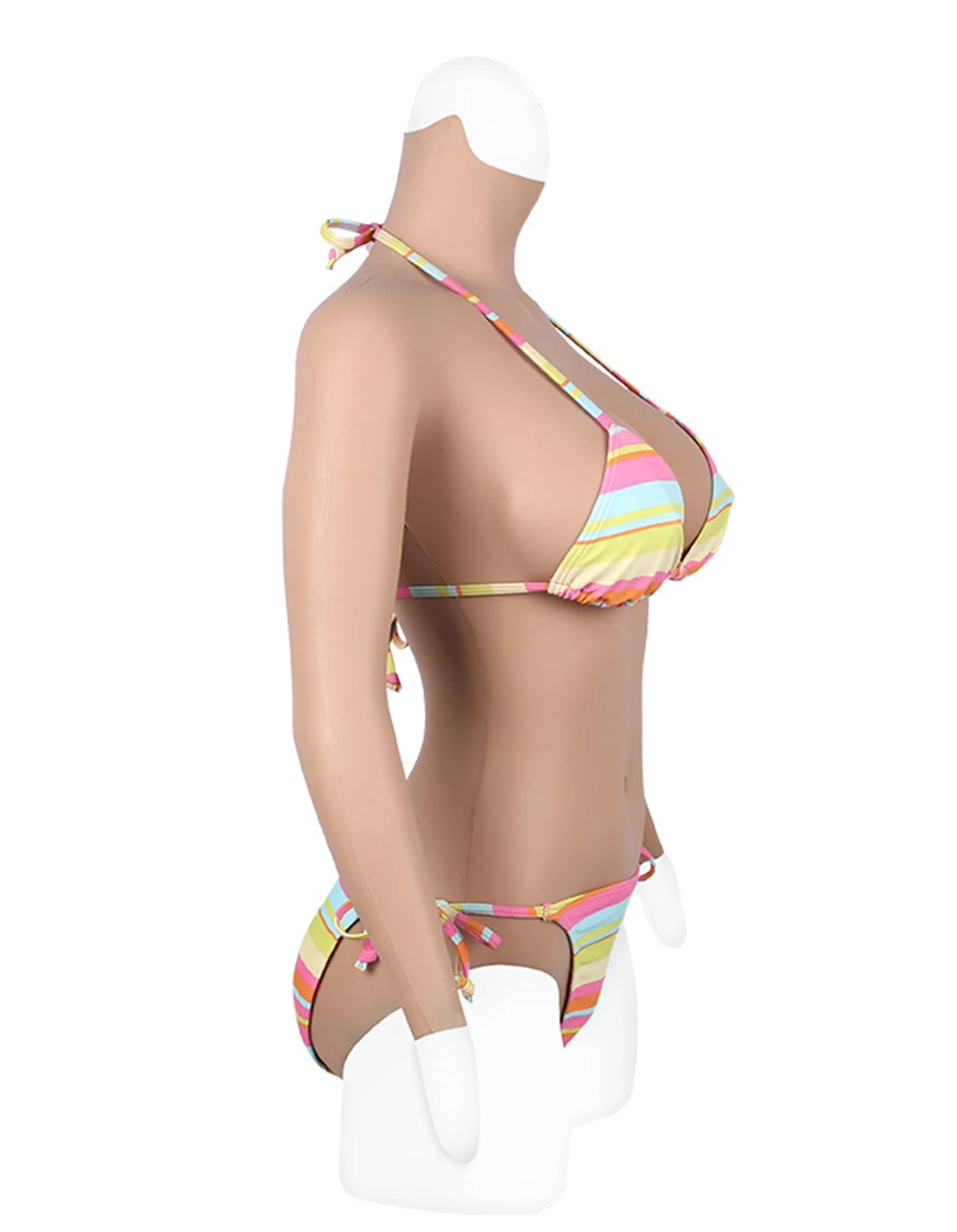 Eyung Artificial Breast Forms Fake Silicone Boobs Vagina Breast Bodysuit  for Crossdresser Drag Queen Transgender Sissy Cosplay (5)