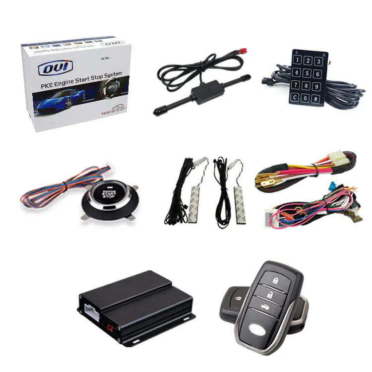 

New 2019 Car PKE Push Button Engine Start Stop System