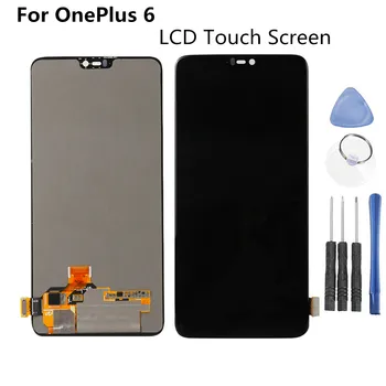 

6.28" LCD Replacment Parts For OnePlus 6 Oneplus 6 One Plus 6 LCD Display Screen+Touch Panel Digitizer Display Pantalla