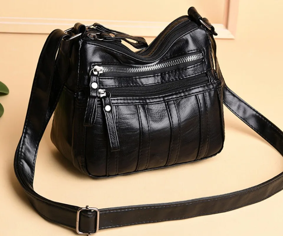 Women Shoulder Bags For Ladies Crossbody Bags Simple Fashion Female Handbag Soft Small Leather Bag 2019 Women Shoulder Bags For Ladies Crossbody Bags Simple Fashion Female Handbag Soft Small Leather Bag 2019