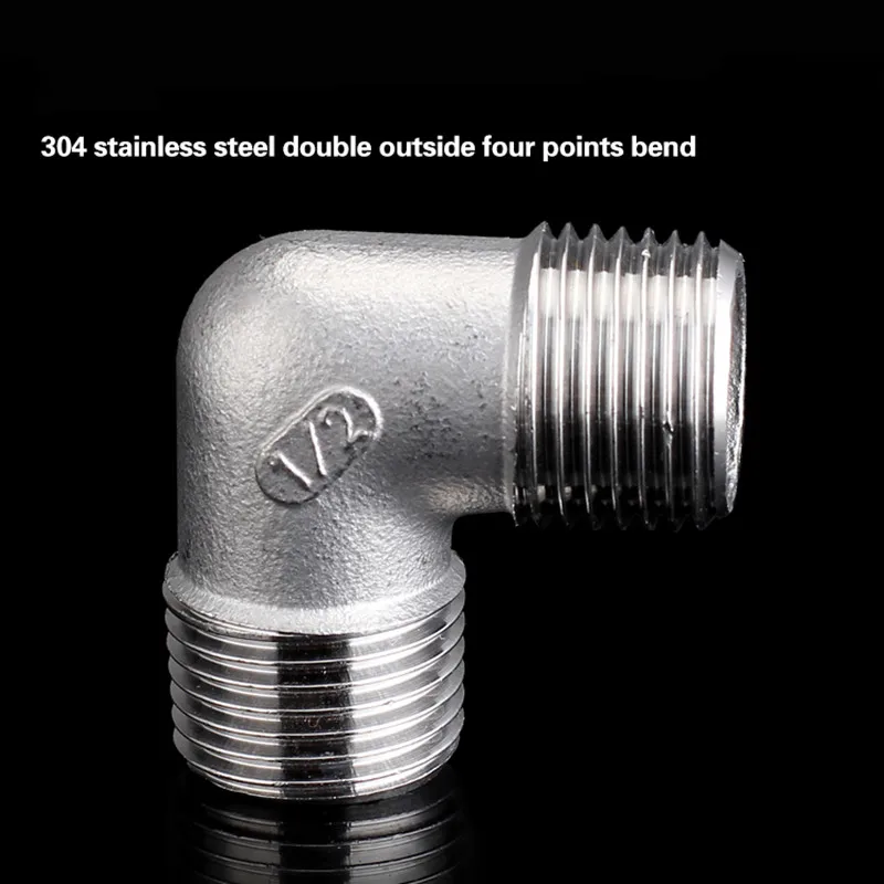 1/4 &quot3/8" 1/2 &quot3/4" 1 &quotBSP локоть под углом 90 градусов 304 из нержавеющей стали с