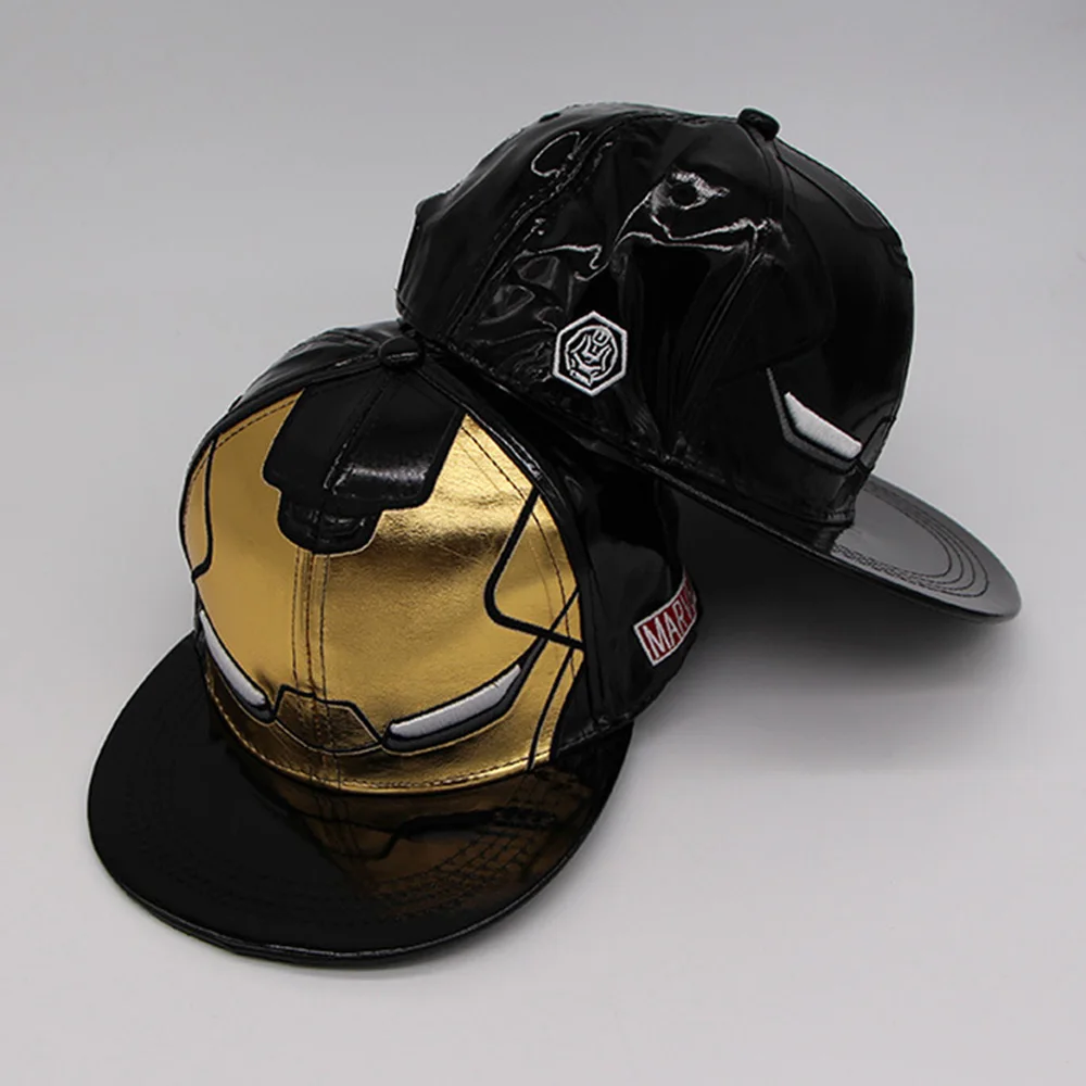 Parent-child Baseball Cap Iron Man Kids Hip Hop Cartoon Snapback Boys Girls Outdoor Sports Hiking Sun Visor Dancing Hat EP0111 (2)