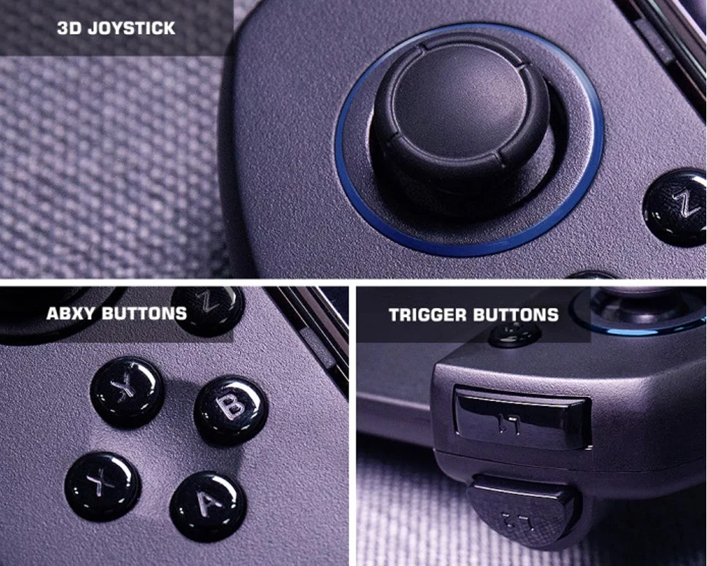  GameSir G6s Mobile Mini Gaming Touchroller Wireless Gamepad Controller with Dual Vibration Motor Fo