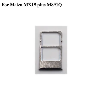

2PCS For Meizu MX15 plus M891Q New Tested Sim Card Holder Tray Card Slot For Meizu MX 15 plus Sim Card Holder MX15Plus Parts