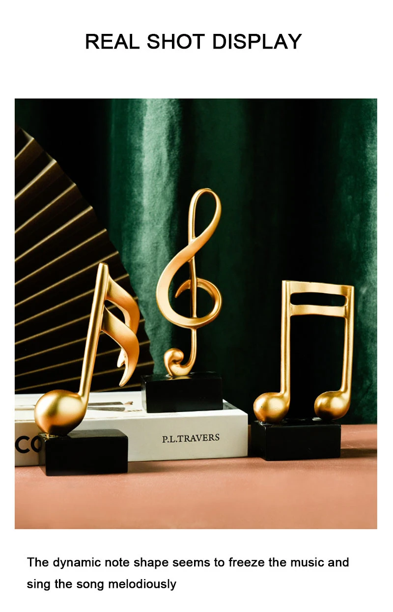 Musik Dekoration Noten Violinschlüssel