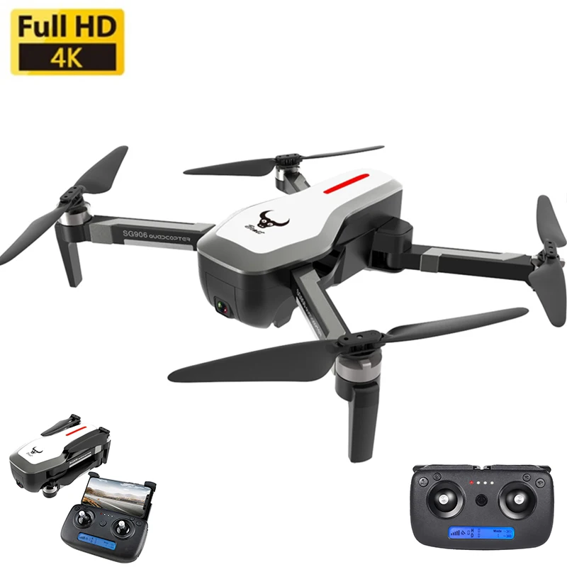 GPS Дрон 4k Профессиональный FPV с камерой HD широкоугольный Wi Fi радиоуправляемая