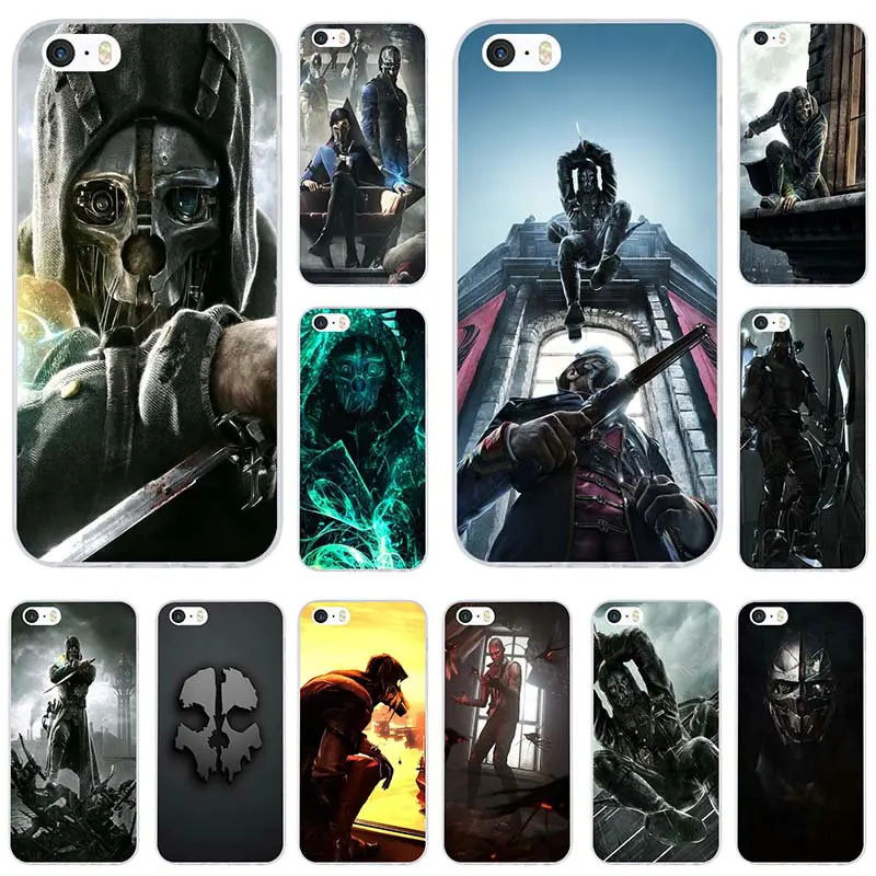 Чехол Dishonored 2 для iphone 6 6s 7 8 Мягкий ТПУ силиконовый чехол Plus X XR XS Max 5 5S SE 5C 4 4S