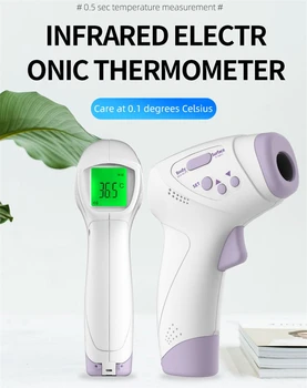 

Non-contact Forehead measure temperature gun Non-Contact Infrared Thermometer body Digital electronic Thermometer Multi-purpose