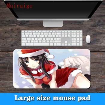 

Mairuige big promotion large size multi-size magic Christmas girl pattern lock PC computer notebook mouse pad