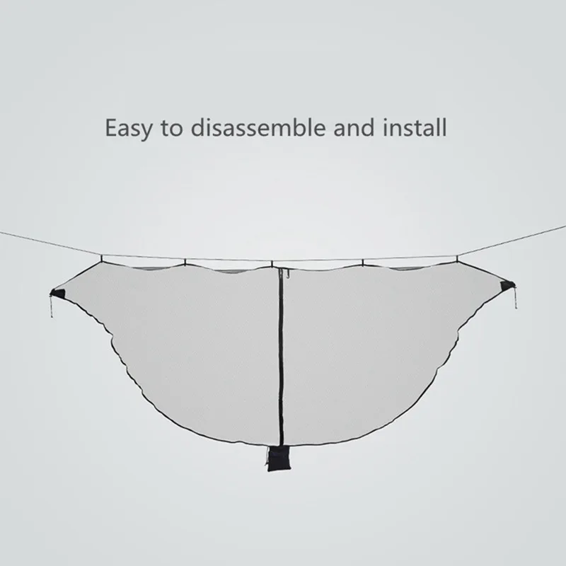 Ultralight Portable Hammock Mosquito Net For Outdoor Nylon Material Anti-Mosquito Nets With Super Size