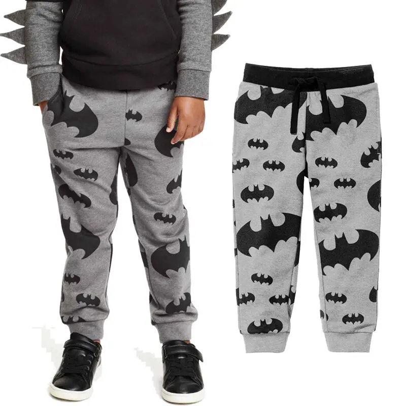 

Hot Sales Toddler Baby Kids Boy Cartoon Batman Printed Pants Casual Trousers Leggings 2-7T