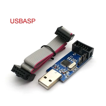 

USBASP USBISP AVR Programmer USB ISP USB ASP ATMEGA8 ATMEGA128 Support Win7 64K