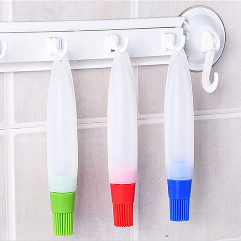 High Quality Silicone Oil Brush Bottle BBQ Cooking Baking Pancake Basting Tool