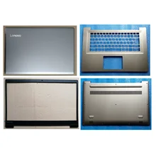Новая ЖК-задняя крышка для ноутбука/передняя панель/Упор для рук/нижний чехол для lenovo IdeaPad 320S-15 320S-15IKB 520S-15 520S-15IKB серебристый