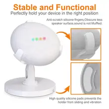 Настольная подставка для Google Home Mini Voice assisters компактный держатель чехол для кухни ванной спальни учебы аудио крепление