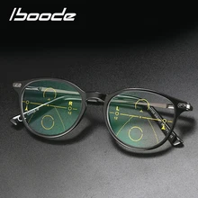 IBOODE анти голубой свет очки для чтения для женщин и мужчин прогрессивные пресбиопические очки женские мужские очки при дальнозоркости очки