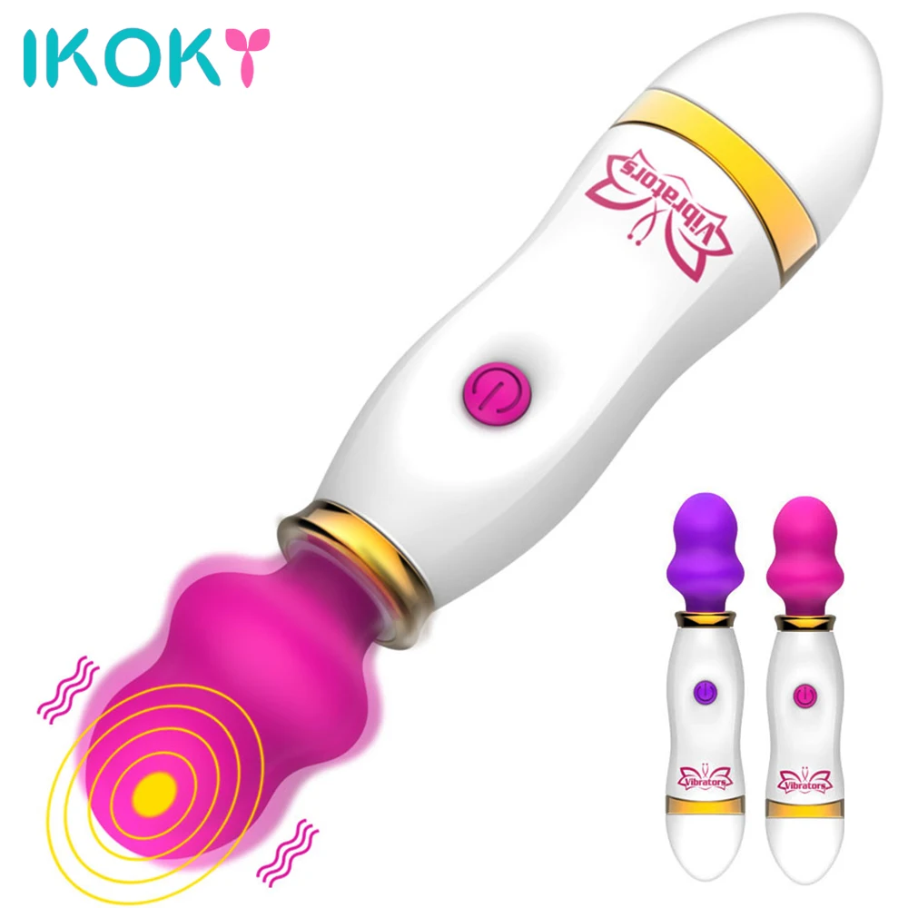 IKOKY 10 Скорость G spot вибратор AV Magic Stick стержень клитор стимулировать секс игрушки