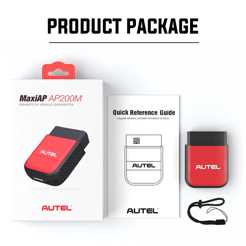 Autel AP200M Bluetooth obd2 сканер считыватель кодов полная система диагностический