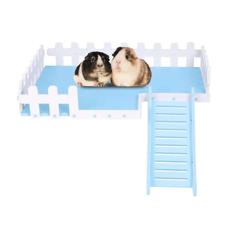 1 Набор деревянный забор для попугая хомяка лестница и платформа белка хомяк