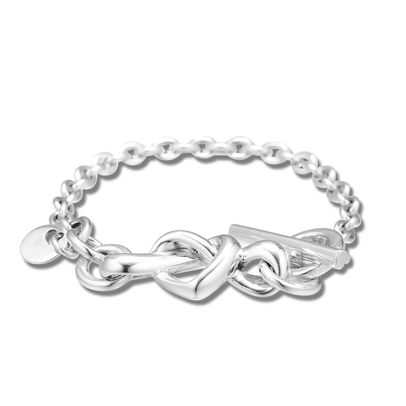 Knotted-Heart-Bracelets-for-Women-Fashion-925-Sterling-Silver-Bracelets-Jewelry-Female-Love-Sign-Signature-Charms
