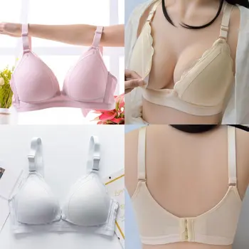 

Maternity Bra for Feeding Pregnancy Women Breastfeeding Front Buckle Bra Nursing Underwear Clothes for Pregnant women Clothing