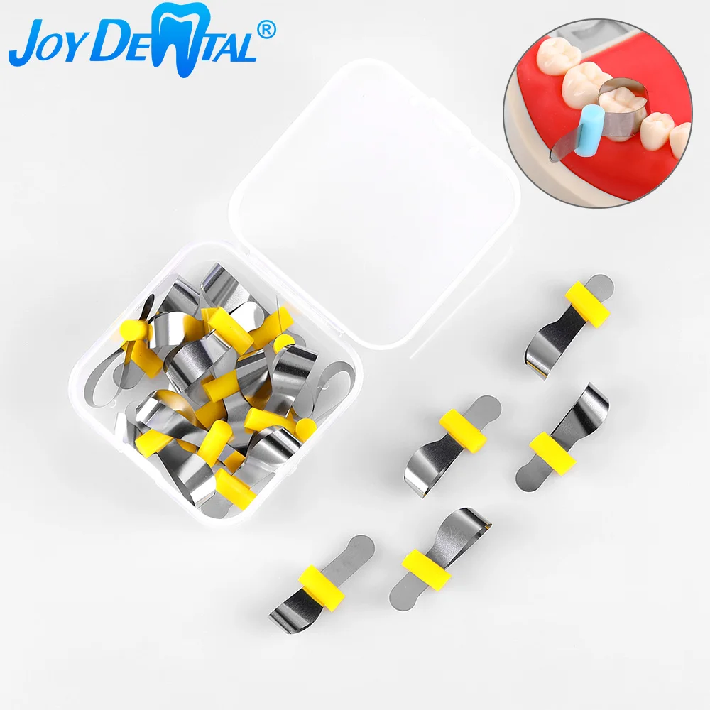 

Стоматологический формовочный лист ортодонтический секционный контурный металлический матричный полиэстер матричный стоматологический матричный материал 0,035 мм