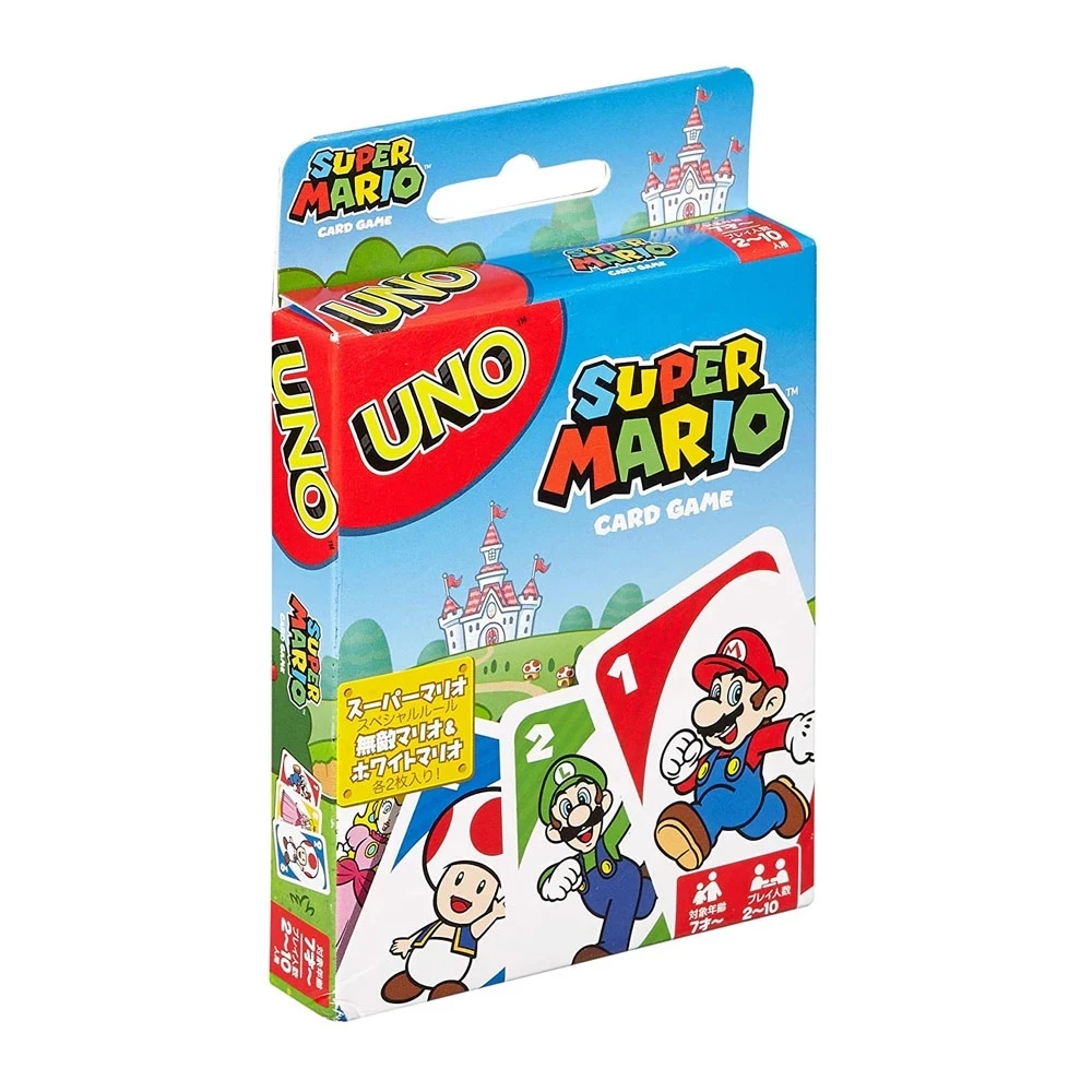 UNO juego de Super Mario familia gracioso entretenimiento juego Poker juguetes de los niños jugando a las cartas #12
