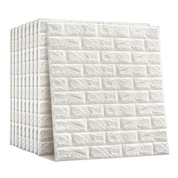 

3D Wall Panels for Living Room 3D Brick Stone Wall Papers for Kids Room Bedroom Home Decor 3D Waterproof Self adhesive Wallpaper