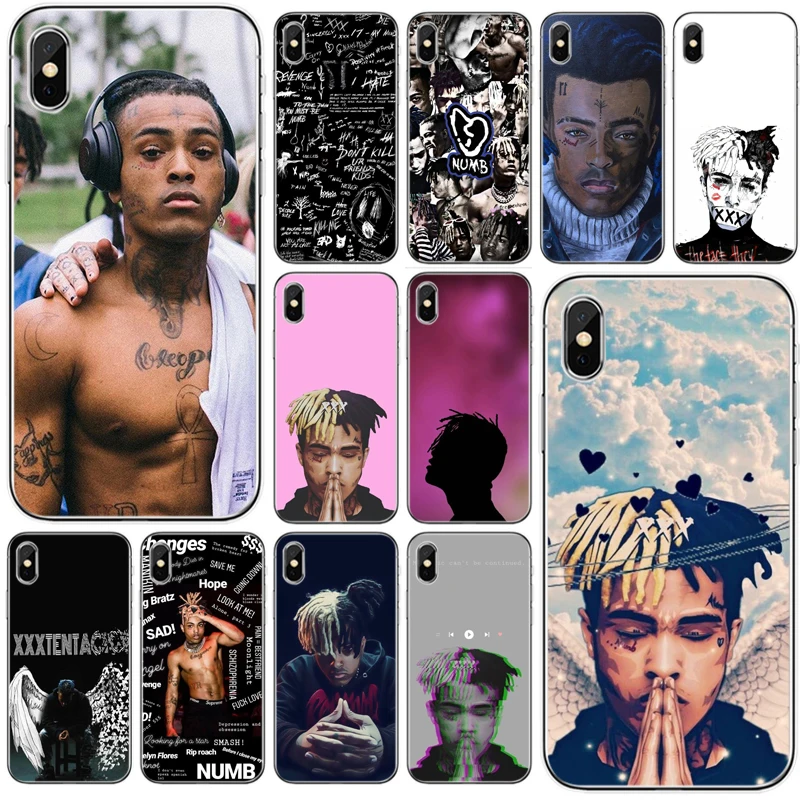 XXXTentacion Модный дизайн крышка чехол для телефона из мягкого силикона ТПУ с