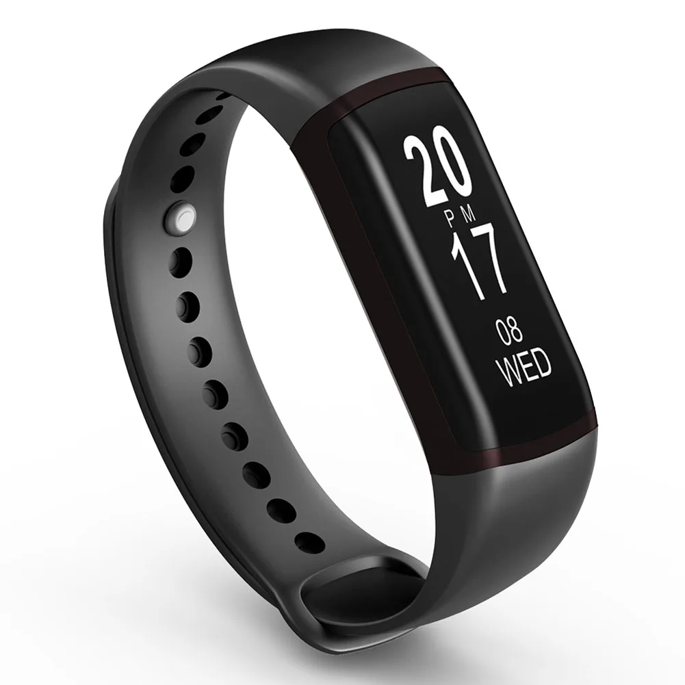B19, Bluetooth, водонепроницаемые, 0,87 дюйма, 316, нержавеющая сталь, Смарт часы, пульсометр, монитор артериального давления, браслет, фитнес